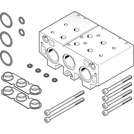 FESTO Manifold Block VABM-B10-30EEE-G34-2 VABM-B10-30EEE-G34-2